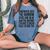 Somewhere Over The Rainbow-メンズ レディース キッズ バタフライ レディースオーバーサイズコンフォートTシャツ Blue Jean Somewhere Over The Rainbow-メンズ レディース キッズ バタフライ レディースオーバーサイズコンフォートTシャツ Blue Jean