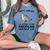 That's Enough I'm Going Mom & Dad アメリカンショートヘアキャット レディースオーバーサイズコンフォートTシャツ Blue Jean
