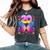 20 歳の誕生日、女の子 20 歳、蝶、数字 20 レディースオーバーサイズコンフォートTシャツ Pepper 20 歳の誕生日、女の子 20 歳、蝶、数字 20 レディースオーバーサイズコンフォートTシャツ Pepper