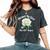 Blessed By God For 107 Yeasオールドローズフラワー 107歳の誕生日 長袖tシャツ レディースオーバーサイズコンフォートTシャツ Pepper Blessed By God For 107 Yeasオールドローズフラワー 107歳の誕生日 長袖tシャツ レディースオーバーサイズコンフォートTシャツ Pepper
