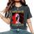Damned If I Do Damned If I Don't I Don't Flamingo Japanese レディースオーバーサイズコンフォートTシャツ Pepper