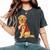 Golden Retriever I Love Mom Mother's Day Dog Lover Women's Oversized Comfort T-Shirt Pepper Golden Retriever I Love Mom Mother's Day Dog Lover Women's Oversized Comfort T-Shirt Pepper