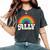 Lgbtq Ally Pocket Retrointage Gay Pride Lgbt Rainbow Flag レディースオーバーサイズコンフォートTシャツ Pepper Lgbtq Ally Pocket Retrointage Gay Pride Lgbt Rainbow Flag レディースオーバーサイズコンフォートTシャツ Pepper
