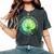 Mandala Namaste スピリチュアルブッダ ファッション服セット グリーン レディースオーバーサイズコンフォートTシャツ Pepper
