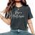 Raise A Hallelujah Christian Faith レディースオーバーサイズコンフォートTシャツ Pepper