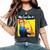 「We Can Do It」ポスター ロージー The Riveter Girl Power」 レディースオーバーサイズコンフォートTシャツ Pepper