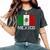 メキシコの国旗 アンティーク調 男性 女性 キッズ レディースオーバーサイズコンフォートTシャツ Pepper