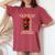 4月 38歳の誕生日 男性 女性 1988年 素晴らしいテディベア レディースオーバーサイズコンフォートTシャツ Crimson