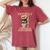 4月 85歳の誕生日 男性 女性 1941 素晴らしいテディベア レディースオーバーサイズコンフォートTシャツ Crimson