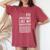 Awesome Like My Daughters American Flag Proud Mom Dad Women's Oversized Comfort T-Shirt Crimson