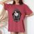 Dia De Los Muertos ハロウィン バラ メキシカンシュガースカル 女の子 レディースオーバーサイズコンフォートTシャツ Crimson Dia De Los Muertos ハロウィン バラ メキシカンシュガースカル 女の子 レディースオーバーサイズコンフォートTシャツ Crimson