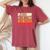 Jesus The Way The Truth Life Erse Christian Worship レディースオーバーサイズコンフォートTシャツ Crimson