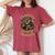 Owl I'm Not Old I Just Needome Wd40 & A Little ダクトテープ 長袖tシャツ レディースオーバーサイズコンフォートTシャツ Crimson Owl I'm Not Old I Just Needome Wd40 & A Little ダクトテープ 長袖tシャツ レディースオーバーサイズコンフォートTシャツ Crimson