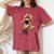 Pinup Girl 自転車 乗馬 サイクリスト ヴィンテージ レディースオーバーサイズコンフォートTシャツ Crimson Pinup Girl 自転車 乗馬 サイクリスト ヴィンテージ レディースオーバーサイズコンフォートTシャツ Crimson