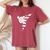 テコンドー 空手 アメリカ国旗 男性 女性 男の子 女の子 テコンドー レディースオーバーサイズコンフォートTシャツ Crimson テコンドー 空手 アメリカ国旗 男性 女性 男の子 女の子 テコンドー レディースオーバーサイズコンフォートTシャツ Crimson