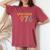 ヴィンテージ 1976 50歳の誕生日プレゼント 男性 女性 50歳 レディースオーバーサイズコンフォートTシャツ Crimson