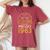 誕生日 男性 ギフト 女性 レジェンド 1963年5月 レディースオーバーサイズコンフォートTシャツ Crimson