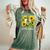 88歳 祝福された愛されたひまわりの花 ハート 88歳の誕生日 レディースオーバーサイズコンフォートTシャツ Moss 88歳 祝福された愛されたひまわりの花 ハート 88歳の誕生日 レディースオーバーサイズコンフォートTシャツ Moss