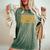 EHテイラー大佐 1St And Only Bourbon Whiskey Distressed 長袖tシャツ レディースオーバーサイズコンフォートTシャツ Moss