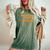 Hot Girls For Zohran レディースオーバーサイズコンフォートTシャツ Moss