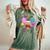 Just A Girl Who Loves Candy、レインボースイーツテスターギフト レディースオーバーサイズコンフォートTシャツ Moss Just A Girl Who Loves Candy、レインボースイーツテスターギフト レディースオーバーサイズコンフォートTシャツ Moss
