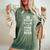 Keep Calm And Drink Craft Beer Beer Lover レディースオーバーサイズコンフォートTシャツ Moss