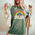 Lgbtq Ally Pocket Retrointage Gay Pride Lgbt Rainbow Flag レディースオーバーサイズコンフォートTシャツ Moss Lgbtq Ally Pocket Retrointage Gay Pride Lgbt Rainbow Flag レディースオーバーサイズコンフォートTシャツ Moss