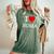I Love Roma Graphic Novelty & Cool s レディースオーバーサイズコンフォートTシャツ Moss I Love Roma Graphic Novelty & Cool s レディースオーバーサイズコンフォートTシャツ Moss