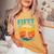 50歳の誕生日 レトロ バドミントン 50歳 男性 女性 レディースオーバーサイズコンフォートTシャツ Mustard 50歳の誕生日 レトロ バドミントン 50歳 男性 女性 レディースオーバーサイズコンフォートTシャツ Mustard