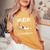 Bee Different Redbee アクアリストへのプレゼント シュリンプ レディースオーバーサイズコンフォートTシャツ Mustard
