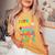 Daycare Teacher Ipeak Toddler Preschool Kindergarten レディースオーバーサイズコンフォートTシャツ Mustard