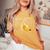 Dolce And Banana T Cute Graphic Banana レディースオーバーサイズコンフォートTシャツ Mustard Dolce And Banana T Cute Graphic Banana レディースオーバーサイズコンフォートTシャツ Mustard