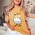 Duck You Duck レディースオーバーサイズコンフォートTシャツ Mustard