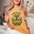 Faith Grows Where Love Is Planted キリスト教の言葉 レディースオーバーサイズコンフォートTシャツ Mustard Faith Grows Where Love Is Planted キリスト教の言葉 レディースオーバーサイズコンフォートTシャツ Mustard