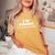 Bowling Perfect 300 ゲームボウリング 10 パーフェクト ストライク レディースオーバーサイズコンフォートTシャツ Mustard