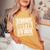 Straight Outta 5Th Gradechool Graduation Class Of 2033 レディースオーバーサイズコンフォートTシャツ Mustard