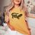 タイガーモール サラマンダー Ambystoma Tigrinum レディースオーバーサイズコンフォートTシャツ Mustard タイガーモール サラマンダー Ambystoma Tigrinum レディースオーバーサイズコンフォートTシャツ Mustard