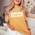 十二十二歳の誕生日 12歳 男の子 12歳の誕生日 女の子 レディースオーバーサイズコンフォートTシャツ Mustard