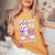 誕生日の女の子10歳、猫、ユニコーン、10歳の誕生日 レディースオーバーサイズコンフォートTシャツ Mustard