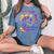 11歳男の子女の子 2011年生まれビンテージ11歳の誕生日 レディースオーバーサイズコンフォートTシャツ Blue Jean 11歳男の子女の子 2011年生まれビンテージ11歳の誕生日 レディースオーバーサイズコンフォートTシャツ Blue Jean