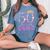 It's My 50Th Birthday Queen Tiarahoes 50歳 Old Bday ギフト レディースオーバーサイズコンフォートTシャツ Blue Jean It's My 50Th Birthday Queen Tiarahoes 50歳 Old Bday ギフト レディースオーバーサイズコンフォートTシャツ Blue Jean