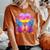 20 歳の誕生日、女の子 20 歳、蝶、数字 20 レディースオーバーサイズコンフォートTシャツ Yam 20 歳の誕生日、女の子 20 歳、蝶、数字 20 レディースオーバーサイズコンフォートTシャツ Yam