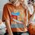 Catch The Blue Waveurfing Democrat Donkey Midterm Election レディースオーバーサイズコンフォートTシャツ Yam