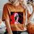 Damned If I Do Damned If I Don't I Don't Flamingo Japanese レディースオーバーサイズコンフォートTシャツ Yam