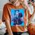 Japanese Anime Girl 日本のアニメの女の子 レディースオーバーサイズコンフォートTシャツ Yam Japanese Anime Girl 日本のアニメの女の子 レディースオーバーサイズコンフォートTシャツ Yam