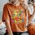 Last Day Ofchool For Teacher Off Duty Tie And Dye レディースオーバーサイズコンフォートTシャツ Yam Last Day Ofchool For Teacher Off Duty Tie And Dye レディースオーバーサイズコンフォートTシャツ Yam