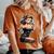Pinup Girl ジュークボックス レコード音楽プレーヤー ヴィンテージ レディースオーバーサイズコンフォートTシャツ Yam