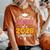 Proud Mom Of A 2026 卒業 シニア ひまわり ヒョウ ハート レディースオーバーサイズコンフォートTシャツ Yam