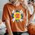 Quilters クラシック風防キルトブロック 花柄パッチワーク レディースオーバーサイズコンフォートTシャツ Yam Quilters クラシック風防キルトブロック 花柄パッチワーク レディースオーバーサイズコンフォートTシャツ Yam