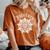 バック プリントを見る Idle Fury Mandala 白いマンダラ タトゥー アート レディースオーバーサイズコンフォートTシャツ Yam